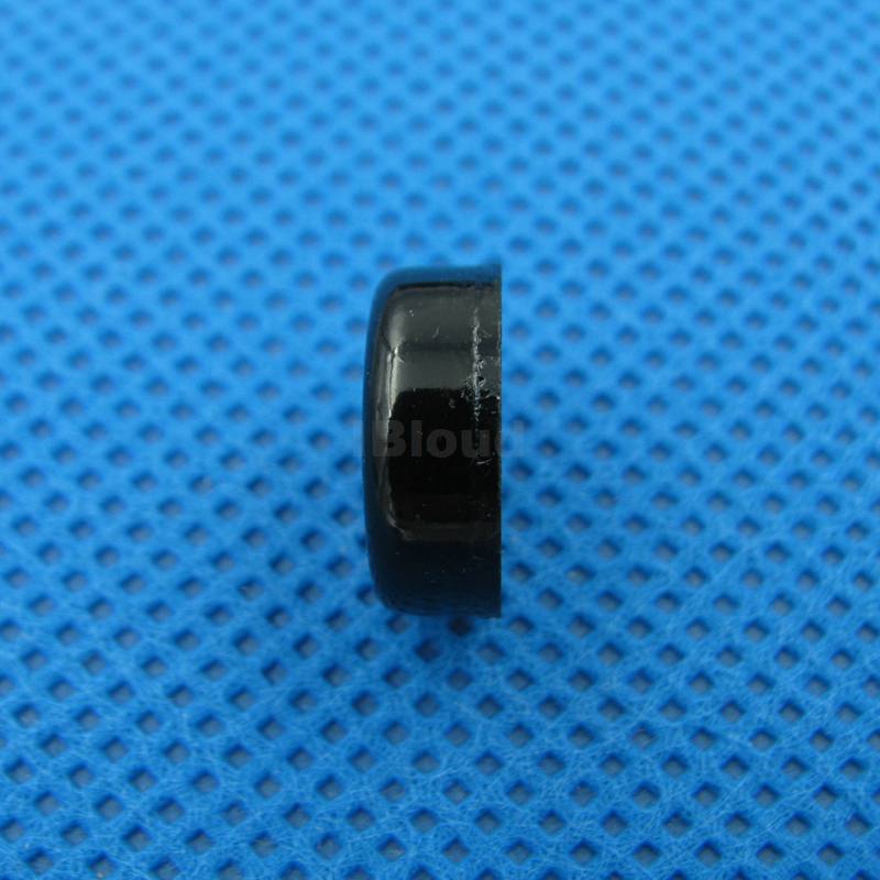 Circular Glass Bubble Level  Round Spirit Level Diameter 14mm with Black Shell and Ticks 1pcs