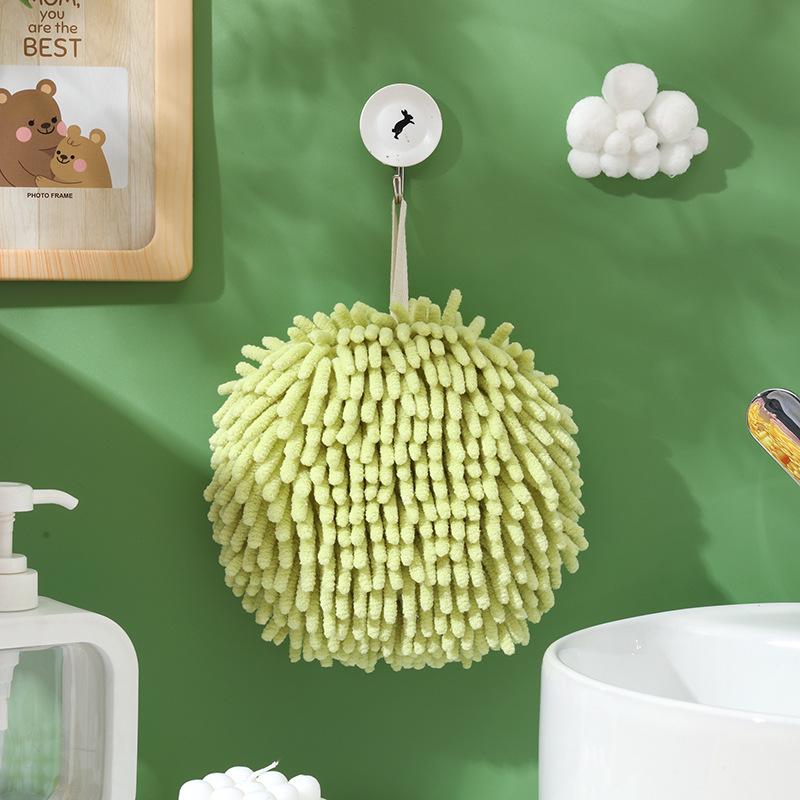 Chenille Fruit Hand Towel: Absorbent, Quick-Dry, Creative Kitchen Hanging Wipe