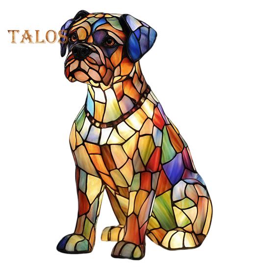 

Светодиодный ночник с мягким свечением, не бликующий, забавный, очаровательный, в форме бульдога, таксы, настольный светильник в форме животного 20cm K