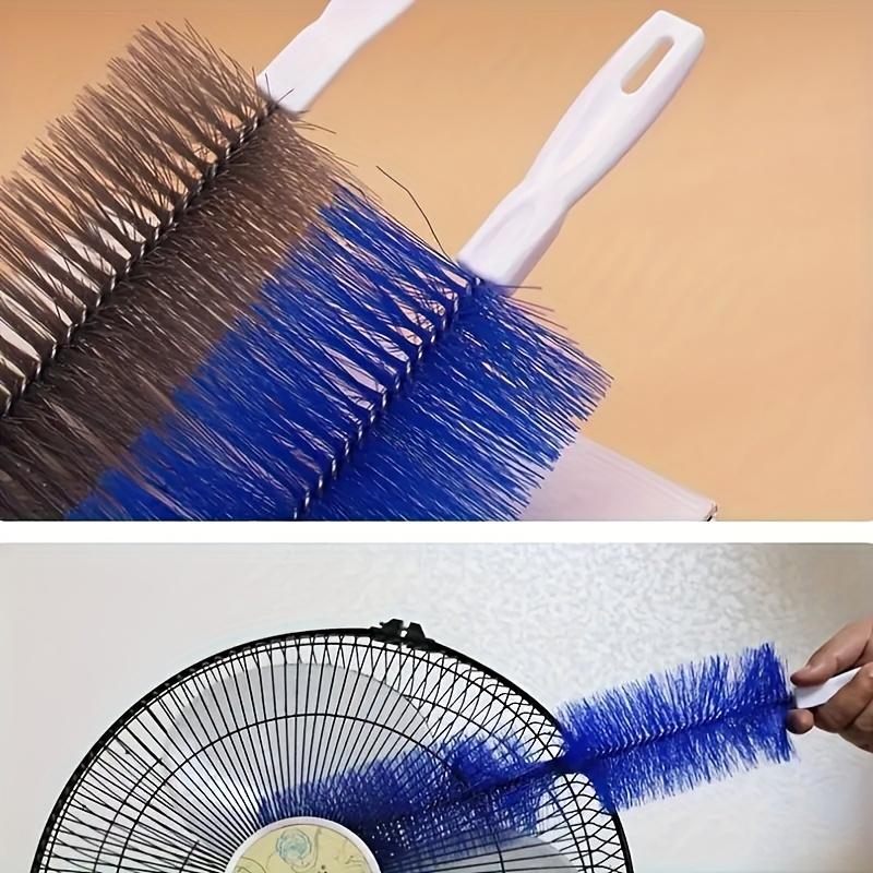 2pcs Long Flexible Fan Brush, Multi-Functional Dusting Brush for Home, Durable Cleaning Tool for Fans, Air Conditioners, Blinds, Windows, Door Slots