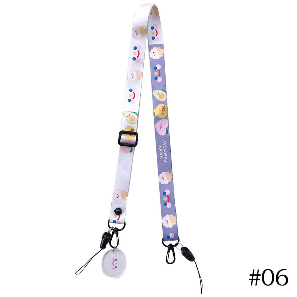 Ayarlanabilir Yüz Maskesi Askısı Çizgi Film Kolye Çapraz Askılı Düşmeye Karşı Maske Asma Boyun Tek Omuz Uzatılmış Maske Askısı