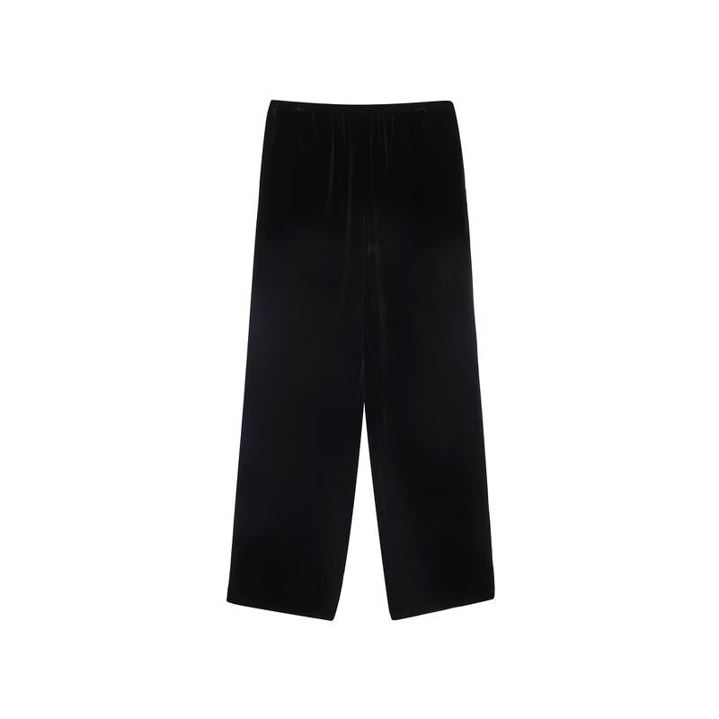 LESS 2024 Autumn Retro Loose Straight-Leg Trousers