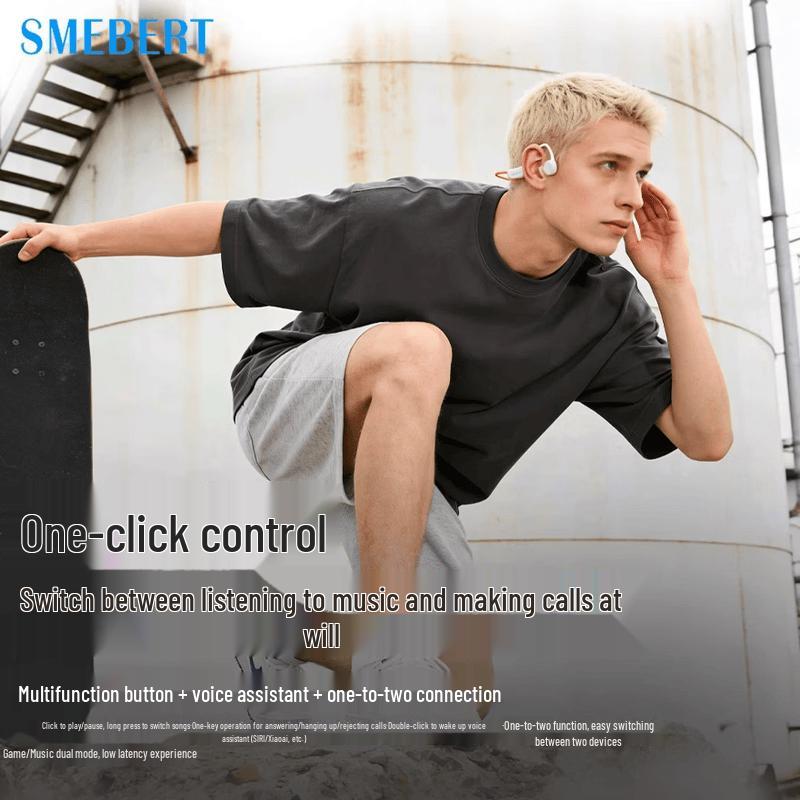 SMEBERT X27 Wireless Bone Conduction Sports Headphones