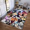 Anime-Style Carpet with Energetic Characters and Action Design Suitable for use as an anti-slip for living room bedroom sofas