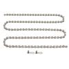 116 Link Mountain Bicycle Chain Silver 8 Speed High Carbon Steel Bike Chain Replacement for Cycling