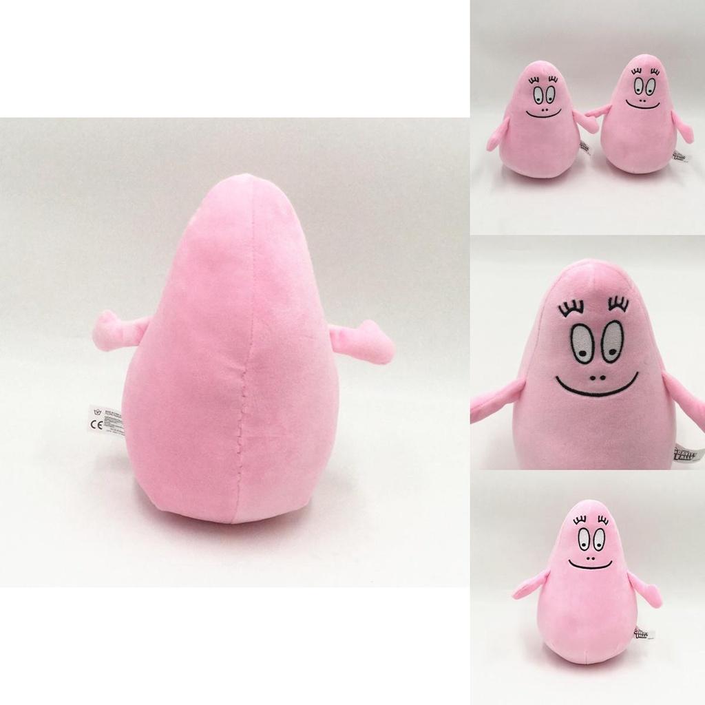 Jucărie de pluș adorabilă Barbapapa roz, moale, pentru copii, perfectă pentru somn și îmbrățișat