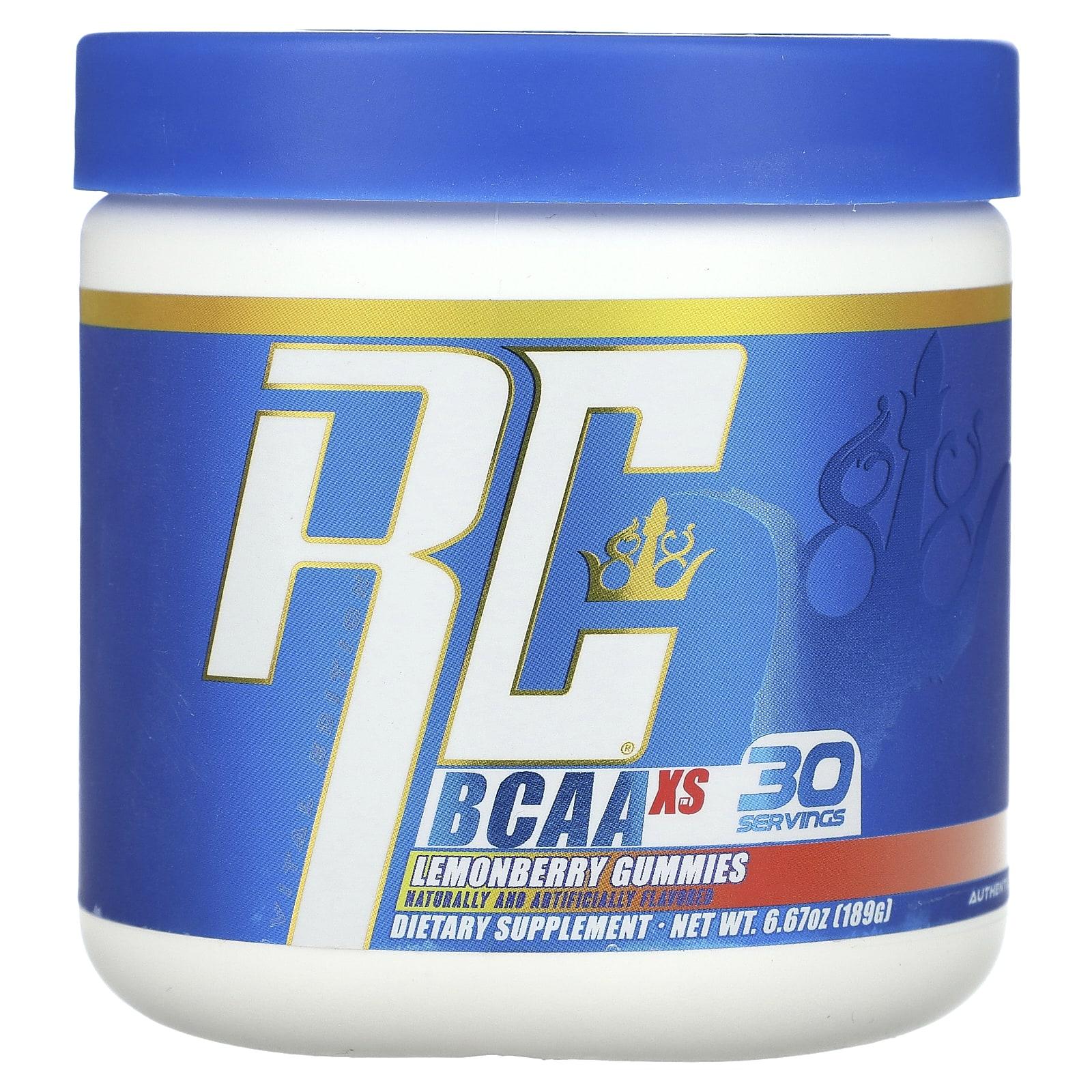 

Ronnie Coleman, Vital Edition, BCAAXS, Lemon Berry Gummies, 189 g (6.67 oz)