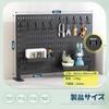 Desk Tabletop Punching Combination Perforated Large Capacity Storage Desk Decorative DIY Office Includes Hook Storage 60x42cm Pegboard, Panel, Board,