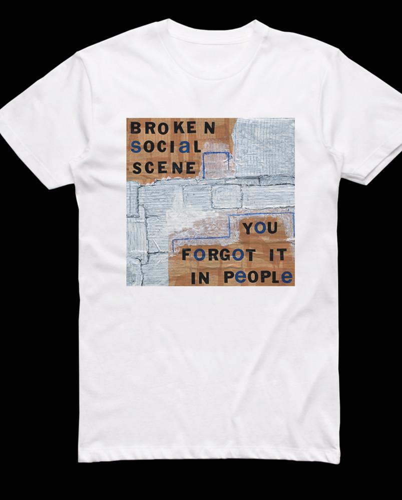 Broken Social Scene band You Forgot It In People white Tshirt Unisex XA141 Unisex T-Shirt S