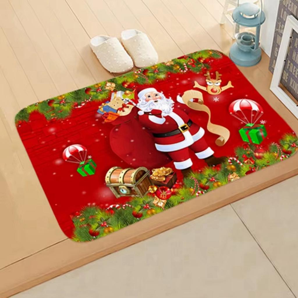 Christmas Door Mat Santa Claus Carpet Marry Christmas Decoration For Home 2026 Xmas Gifts Navidad Natal Noel Happy New Year 2026