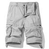 Sommer Herren Shorts Lose Große Größe Multi-Pocket Overalls Baumwolle Bequeme Cargo Kurze Hosen Outdoor Casual Solide Sport Arbeit