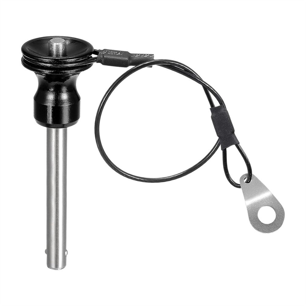 Diameter 6mm with Button Handle Stainless Steel Quick Release Pin High Quality with 21cm Wire