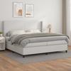 3137587 vidaXL Divan Bed with Mattress Black 100x200 Cm Faux Leather
