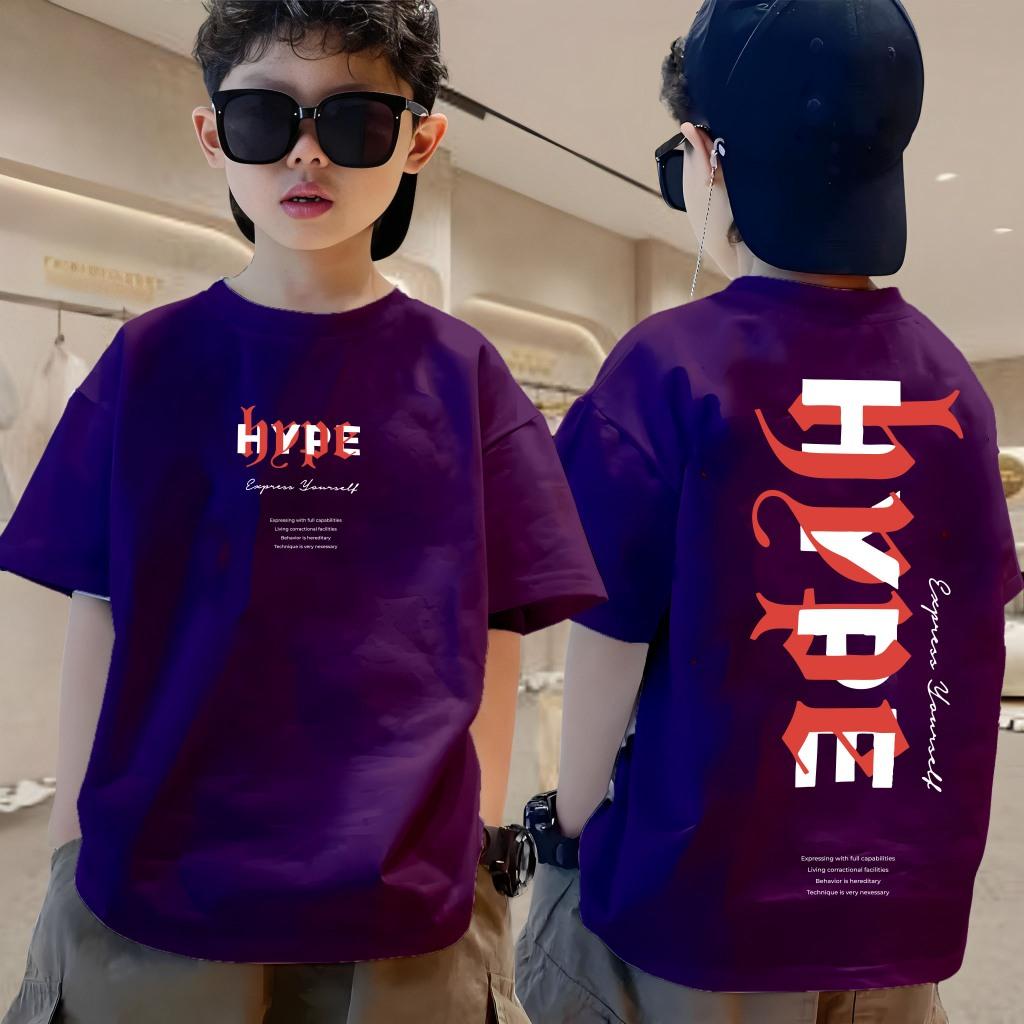 Children's fashionable casual T-shirt loose and comfortable versatile top