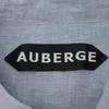 AUBERGE [Excellent Condition] CEZANNE Linen Double Pocket Long Sleeve Shirt/ tops 40 blueUsed