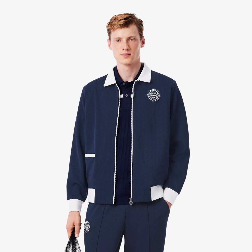 [Lacoste] Мужская толстовка на молнии Tennis Heritage SH8941-55N525 4
