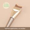 Skin-friendly Liquid Foundation Brush Dense Bristle Flat Concealer Brush  Beauty Tools
