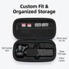 Portable Camera Case for DJI Osmo Pocket 4 Waterproof Scratch Resistant Protective Bag Hard Shell with Lanyard for DJI Pocket4