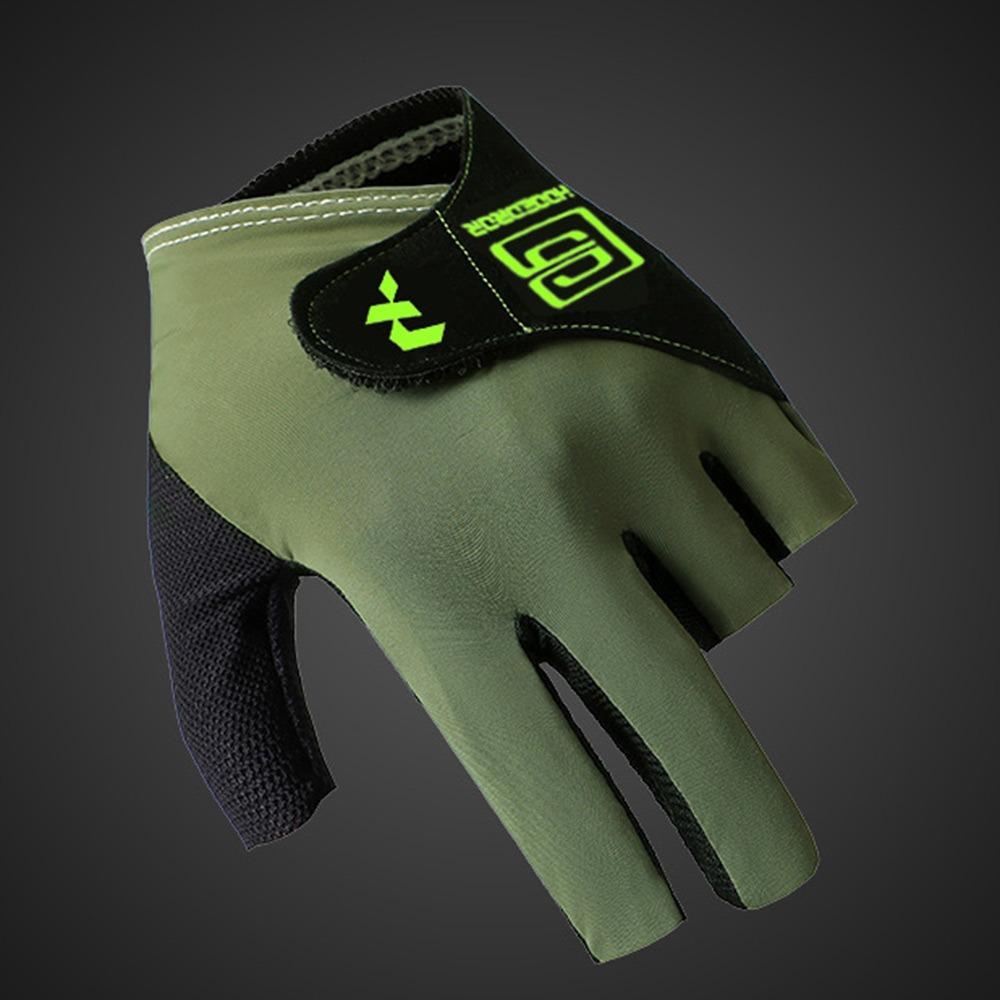 Non Slip Half Fingers Glove Left Hand Billiard Training Gloves  Fitness Accessories