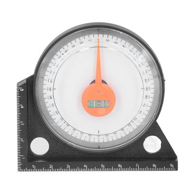 Hoekzoeker Hoge Nauwkeurigheid Stevig Duurzaam Plastic Duidelijke Schaal Eenvoudige Bediening Magnetische Hoekzoeker
