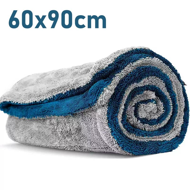 60X120CM Oversized Car Towel 1400GSM High Absorbent Ultra-Thick Drying Cloth for Car Detailing Soft Scratch Free Cleaning Towel