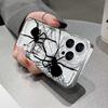 Malovaný pouzdro na telefon s pavoukem pro pouzdra iPhone 11 iPhone 11 13 15 Pro Max 14 Plus 12 XR X Xs 7 8 15pro 13pro Silikonové kryty Funda