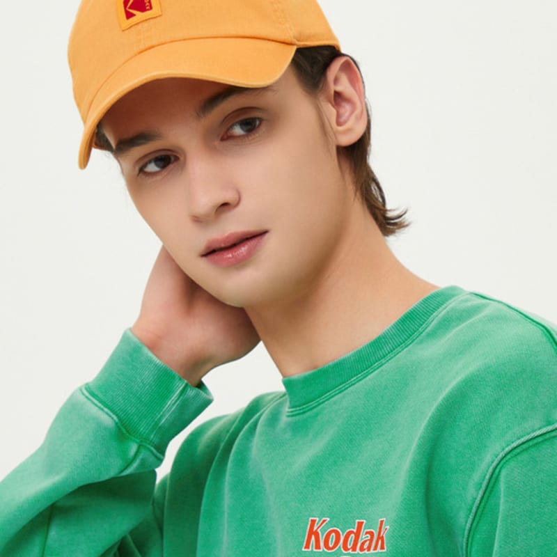 

KODAK Apparel 25SS Square Logo Relaxed Fit Ball Cap YELLOW SM