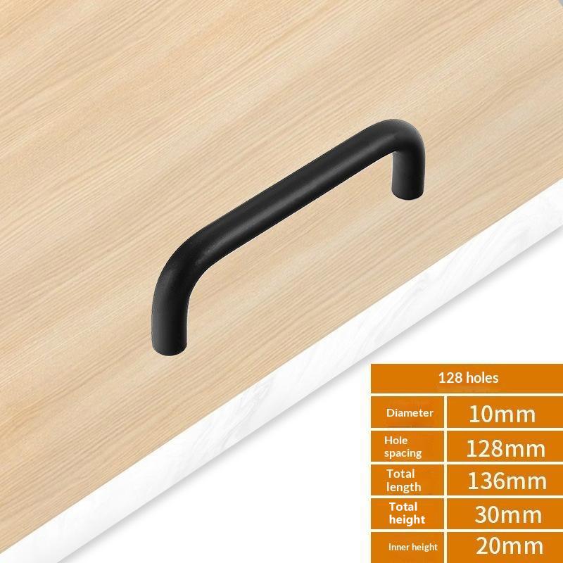 Aluminum Alloy Furniture Cabinet Door Handle Drawer Pulls Knobs Multi Size For Wardrobe Cupboard Home Decoration