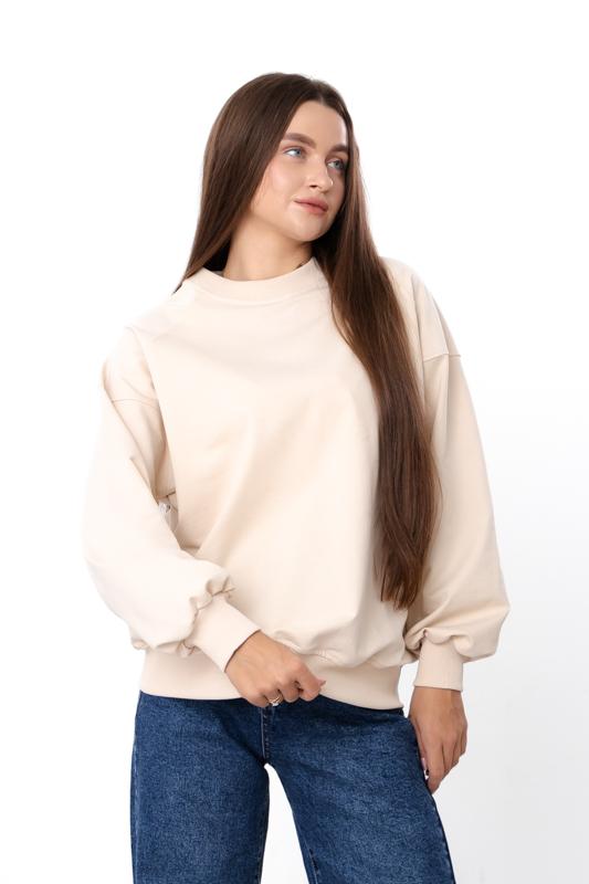 Sweatshirt (women) – Classic Fit, Long Sleeve & Round Neck, Any Season, 8385-057 HC