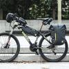 Rhinowalk Bicycle Pannier Bags, Rear Bags, Side Bags, Waterproof, Large Capacity, Lightweight, and Storage Capacity (Black & Green)