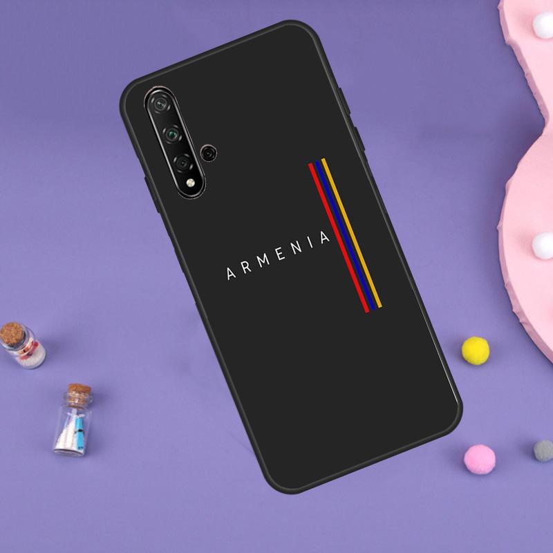 Armenian Flag For Huawei Nova 5T 9 10 SE 7i 8i 11i 12i Y60 Y61 Y70 Y72 Y73 Y90 Y91 P20 P40 P30 Lite Case