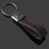 Car Emblem Key Fobs Keyring Leather Keychain Decoration For Bmw M Performance G30 G32 Auto Interior Modification Car Accessories knpc33