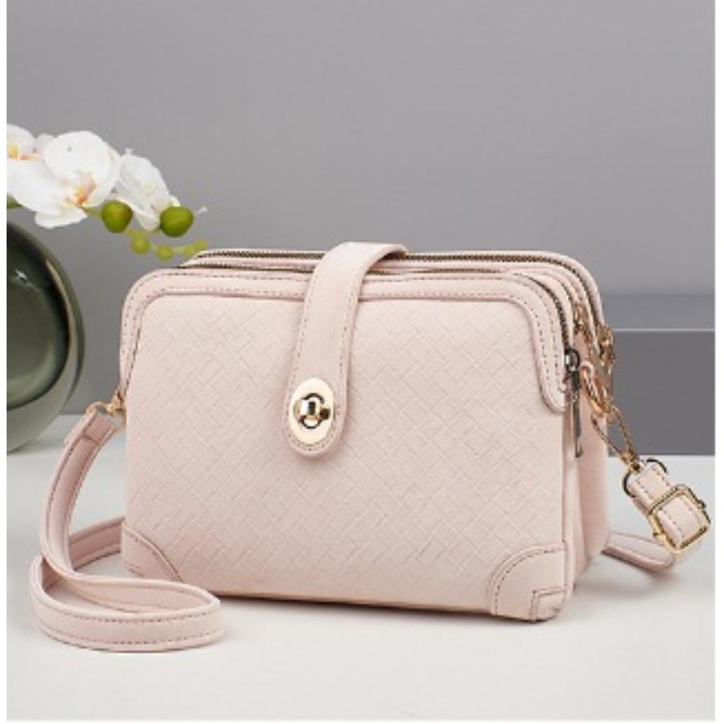 Nowa Modna Torebka z Delikatnym Zapachem Makaronik Casualowa Diamentowa Torba na Ramię Wielowarstwowa o Dużej Pojemności Torba Listonoszka