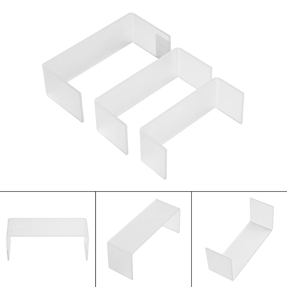 3Pcs/Set 3mm Acrylic Display Stand Jewelry Showcase Storage Rack Shelf Ewelry Storage Rack Home Organizer 2024