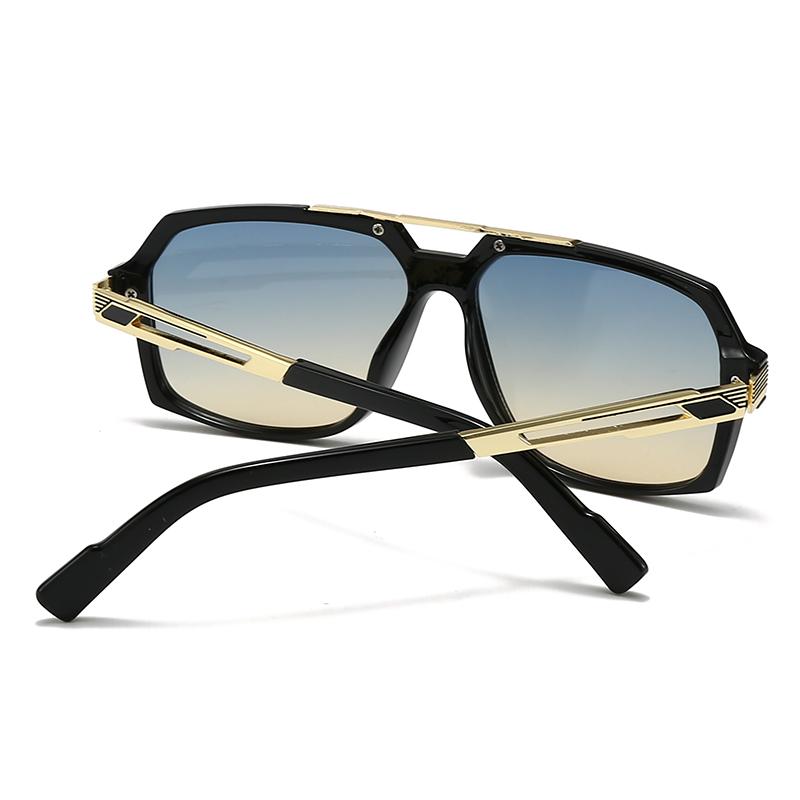 Export New Modern Retro Large Frame Men'S Sunglasses Ins Style Street Shooting Big Brand Ink Lh268