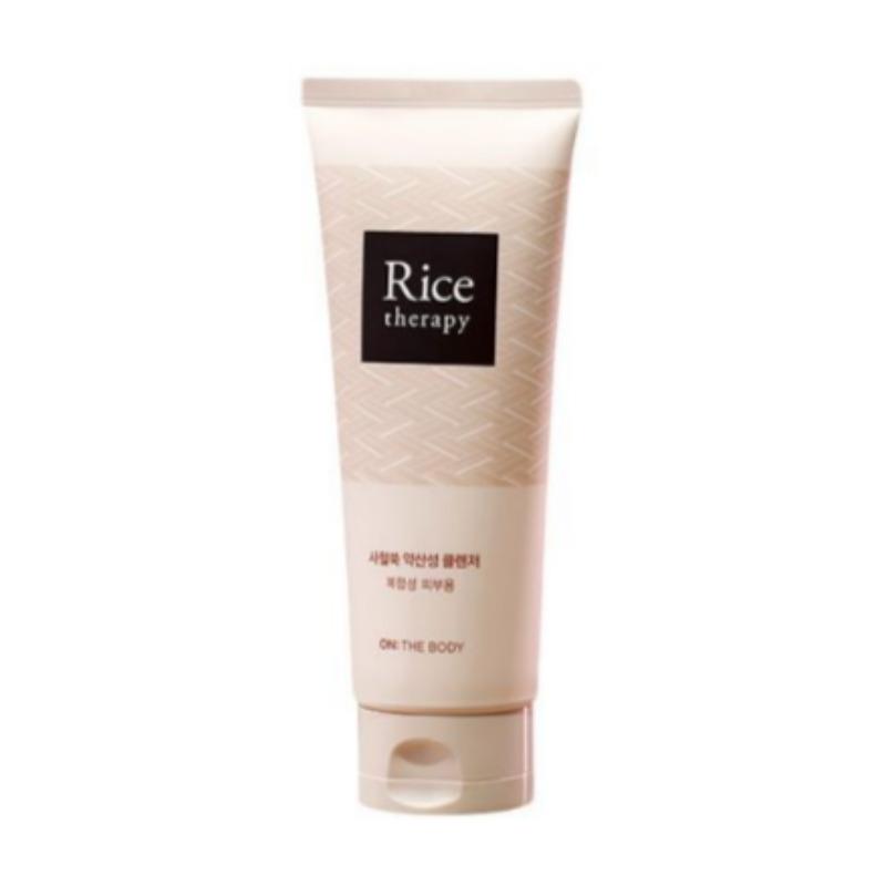 On The Body Rice Therapy Mugwort Mild Acidic Foam 150ml 1+1 Set