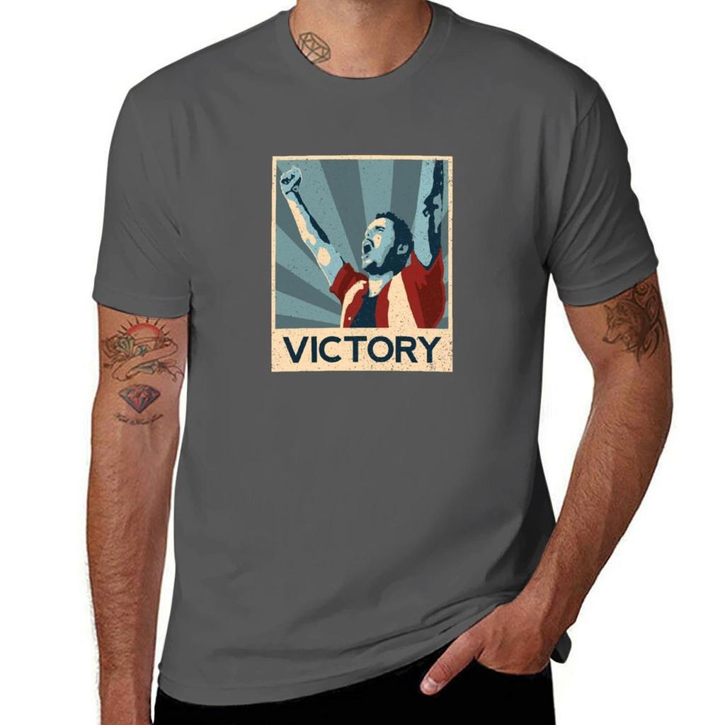 Victory Johnny Drama Entourage Viking Quest Call Dark Tshirt Simple Trendy Casual Tshirt