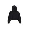 MLB New York Yankees Solid Color Short Hoodie Women hoodies Black 3FHDB0321-50BKS