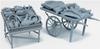 Miniart Meat Products and Market Cart Plastic Model MA35649 Molded in Color 1/35