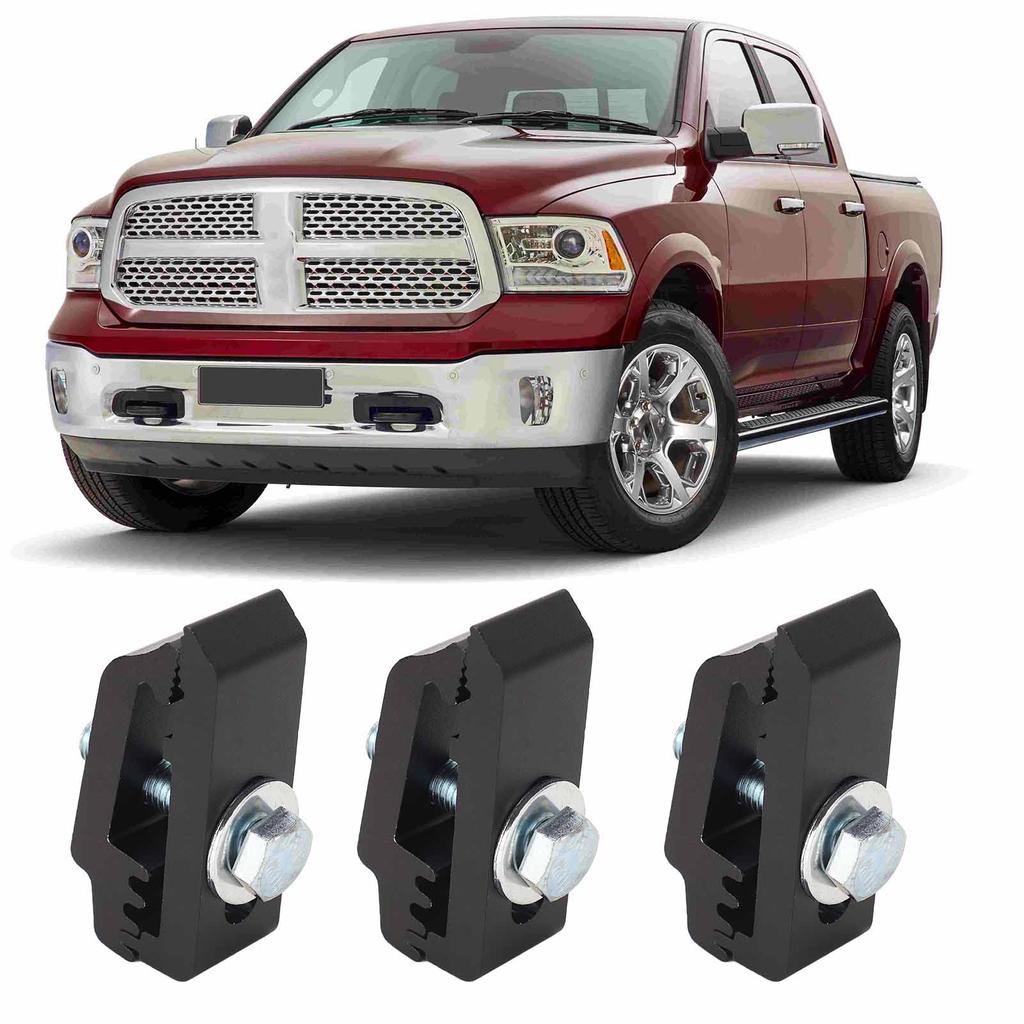 6 ks Svorky na kryt korby nákladního vozu 1112514 Hliníkové Nízkoprofilové Svorky pro montáž na většinu korb nákladních vozů