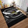 Retro Sports Car Printed Carpet for Bedroom or Living Room Decor Suitable for use as an anti-slip for living room bedroom sofas