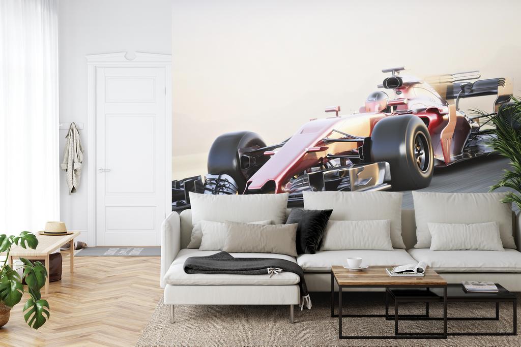 Photomural Modern F1 Car Non-Woven 152.5x104