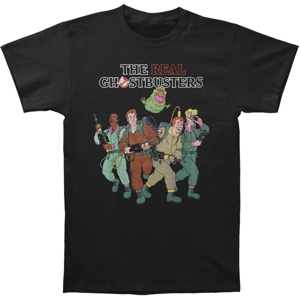 

Ghostbusters The Whole Crew Black Unisex T-shirt