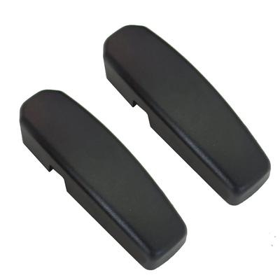 2pcs Windscreen Bulkhead Support Bracket Covers Matte Black For Land Rover Defender SVX ABS Replacement Part