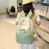 Children's Schoolbag Women's Plaid Backpack Student Backpack