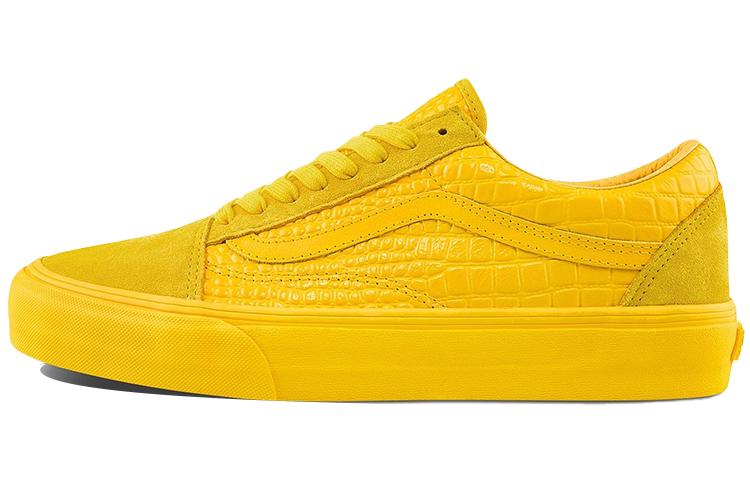 Old Skool Vans Vlt Lx Крокодилья кожа - Лимонный Хром VN0A4BVF2TR 36