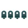 10 PCS Plastic Greenhouse Hook Plant Flow     (Black)