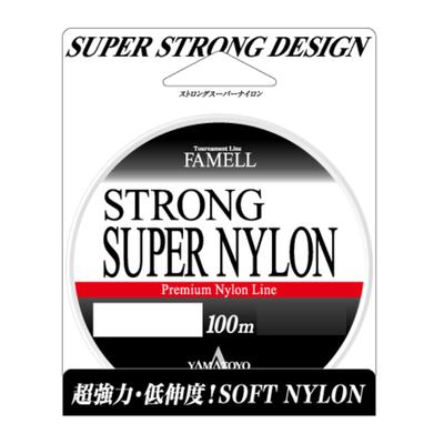 Yamatoyo FAMELL STRONG SUPER NYLON, 100m, Clear, 0.4 (2.5lb)