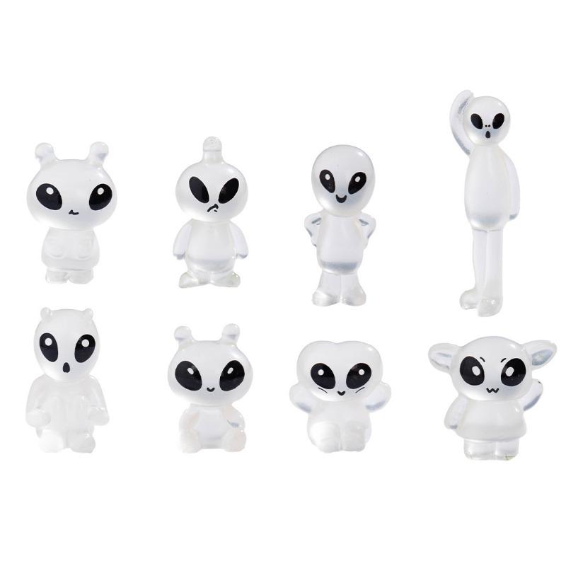 New micro landscape creative luminous alien elf DIY ornament accessories mini ornament