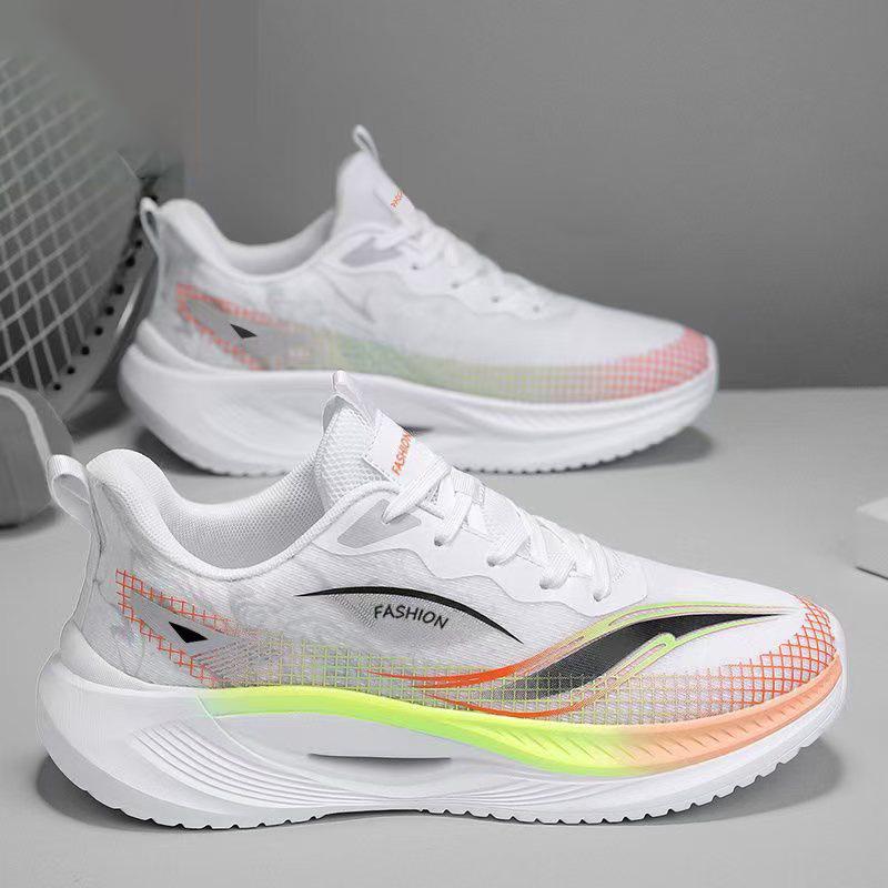 Autumn new casual shoes sports running shoes dad shoes mesh surface breathable and light to learn
